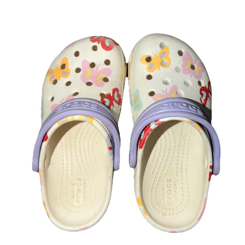 Kids Classic Croc Butterfly Clog Size 10 SRD